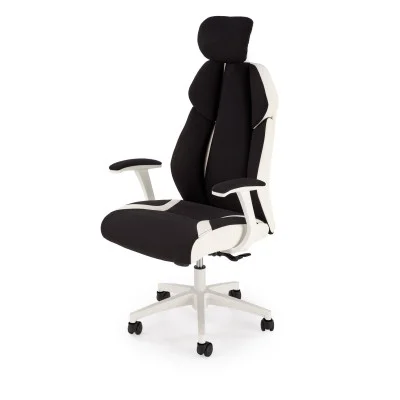 CHRONO CHAIR, WHITE AND BLACK